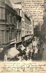 Amsterdam - Nieuwendijk, Verzamelen, Ansichtkaarten | Nederland, Ophalen of Verzenden, Voor 1920, Gelopen, Noord-Holland