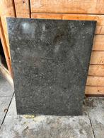 Belgisch Hardsteen Plaat - 63x46x3 cm, Gebruikt, Ophalen of Verzenden, Terrastegels, Natuursteen