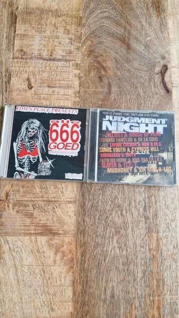 Metal cd's alle 666 goed/ judgement night  beschikbaar voor biedingen