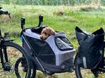 Te koop Trixie opvouwbare hondenfietskar mt M, Dieren en Toebehoren, Ophalen, Gebruikt