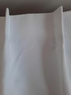 1set gordijnen 2x115 br rail 230 140 hoog spierwit gevoerd, Ophalen of Verzenden, 100 tot 150 cm, 200 cm of meer