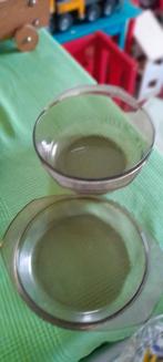 Vintage Vuurvaste Schaal met Deksel, Ophalen, Gebruikt