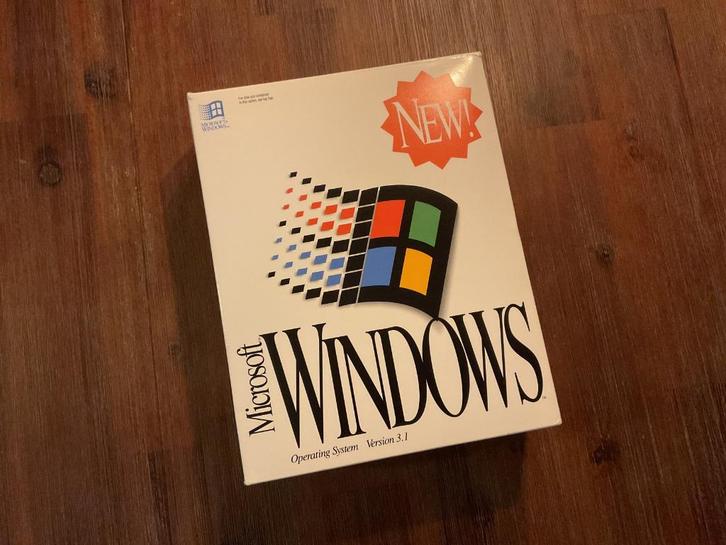 Microsoft Windows 3.1 Engels 3,5” (1991), Computers en Software, Besturingssoftware, Windows, Ophalen of Verzenden