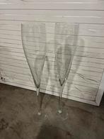 Twee heel grote glazen te koop, Ophalen, Zo goed als nieuw
