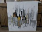 Te koop mooi z.g.a.n. olieverfschilderij, Ophalen, Zo goed als nieuw, Schilderij, 75 tot 100 cm