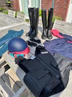 Paardrijkleding, cap en bodyprotector, Dieren en Toebehoren, Ophalen, Gebruikt, Kinderen, Overige typen