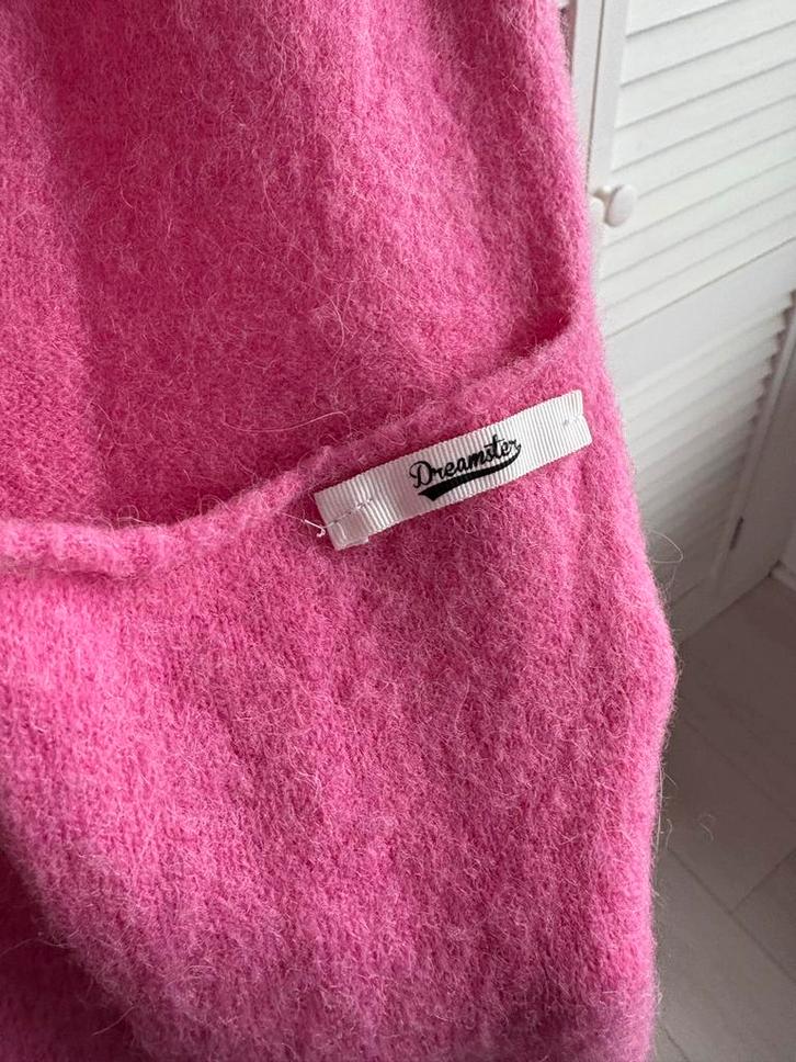 Roze vest 10 days lang korte mouw mt M, Kleding | Dames, Truien en Vesten, Zo goed als nieuw, Maat 42/44 (L), Roze, Ophalen of Verzenden