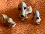 Setje vasset hound beeldjes Vaga, Ophalen of Verzenden, Gebruikt, Dier