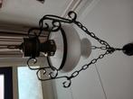 Hanglamp, Huis en Inrichting, Glas, Zo goed als nieuw, Minder dan 50 cm, Antiek