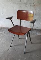 vintage stoel  friso kramer result design, Huis en Inrichting, Ophalen, Gebruikt, Overige kleuren, Metaal