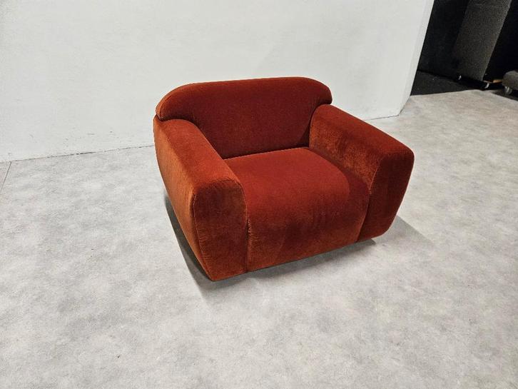 GRATIS LEVERING fauteuil van montel, Huis en Inrichting, Fauteuils, Gebruikt, Stof, 50 tot 75 cm, 75 tot 100 cm, Ophalen