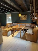 Stube set, Oostenrijkse zithoek, Alpen stube, eetkamerbank, Ophalen