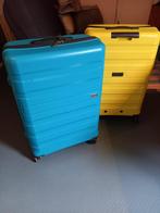 ANWB koffer hard case groot (twee stuks, ook per stuk), Sieraden, Tassen en Uiterlijk, Koffers, Gebruikt, Hard kunststof, 45 tot 55 cm