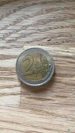 2 euro munt 2001 misdruk Frankrijk, 2 euro, Goud, Frankrijk, Ophalen of Verzenden
