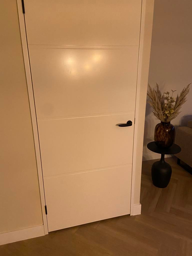 Gratis Svedex binnendeur linksdraaiend - lichte beschadiging, Ophalen, Gebruikt, 80 tot 100 cm, Binnendeur