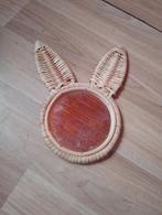 Schattig spiegeltje in de vorm van een konijn, Huis en Inrichting, Woonaccessoires | Spiegels, Ophalen of Verzenden, Rond, Minder dan 50 cm