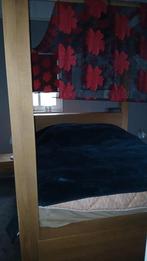 Twee persoon Hemelbed 200x240 matrasmaat 160x200, Ophalen, Tweepersoons, Hout, 160 cm