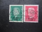 Duitse Rijk serie 444-445 Gestempeld,, Ophalen of Verzenden, Overige periodes, Gestempeld