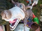Carnavalswagen poppen dieren, Hobby en Vrije tijd, Feestartikelen, Ophalen, Gebruikt, Feestartikel, Carnaval