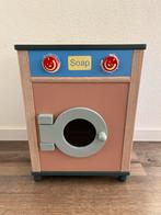 Houten wasmachine, Kinderen en Baby's, Speelgoed | Houten speelgoed, Ophalen, Zo goed als nieuw, Meubelstuk of Keukentje