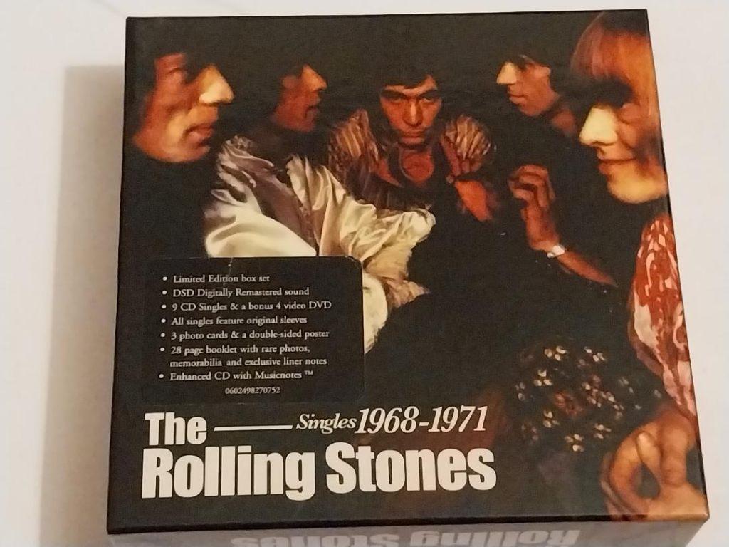 The Rolling Stones 9-CD Singles Boxset 1968-1971., Ophalen of Verzenden, Zo goed als nieuw, Overige formaten, Rock-'n-Roll