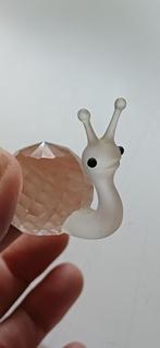 Kristallen slakje (merk onbekend), Verzamelen, Ophalen of Verzenden, Gebruikt, Dier