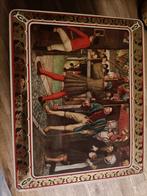 Oud Lonka bewaarblik met afbeelding, Verzamelen, Blikken, Ophalen of Verzenden