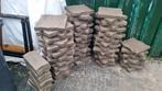 68 visbektegels en ongeveer 11 halve, Tuin en Terras, Ophalen, Gebruikt, Beton, Overige typen
