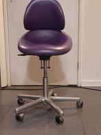 Paarse Bureaukruk, zadelkruk, werkstoel Ergonomisch Design, Huis en Inrichting, Bureaustoelen, Ophalen, Gebruikt, Paars, Bureaukruk