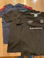 3 T-shirts maat 140: Black Bananas, B’chill, Retour, Ophalen of Verzenden, Zo goed als nieuw, Jongen, Shirt of Longsleeve