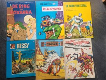 Diverse vintage stripboeken 