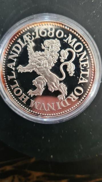 31.1 grZilveren 925 Herslag 2017 Leeuwendaalder 1 Gulden -  beschikbaar voor biedingen