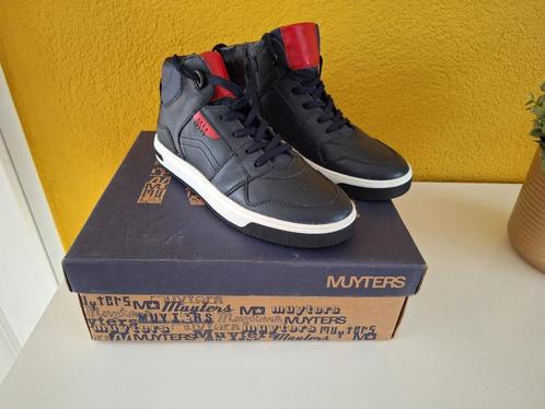 ZGAN Muyters hoge sneakers ( leer) donkerblauw maat 36, Kleding | Heren, Schoenen, Zo goed als nieuw, Blauw, Ophalen
