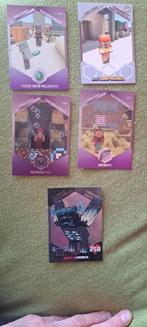 panini minecraft challenge trading cards / kaarten, Ophalen of Verzenden, Zo goed als nieuw, Meerdere kaarten