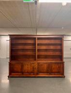 Ben Lamers Engelse Boekenkast - Handgemaakt - 20 eeuw stijl, Huis en Inrichting, Met deur(en), 200 cm of meer, Glas, 200 cm of meer