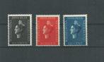 Nederland 1938, NVPH 310 t/m 312, Ongebruikt., Verzenden, T/m 1940, Postfris