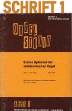 Bo31 bladmuziek orgel studio schrift 1, Orgel, Gebruikt, Ophalen of Verzenden, Artiest of Componist