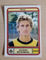 Panini Voetbal 80 Jacques Beusenberg NAC, Verzamelen, Sportartikelen en Voetbal, Ophalen of Verzenden, Zo goed als nieuw