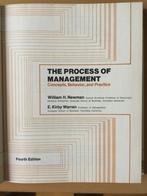 The process of management William H Newman, Ophalen of Verzenden, Gelezen, Management