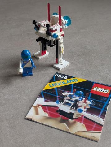Vintage Lego 6828 Twin-winged spoiler (Space) beschikbaar voor biedingen