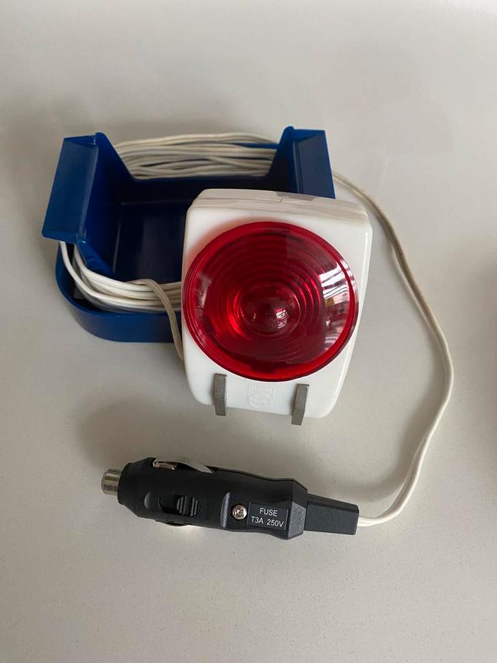 Vintage Philips auto / pechlamp (12 volt), Verzamelen, Retro, Overige typen, Ophalen of Verzenden