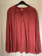 Zalmroze / terra / koraal blouse Esprit mt L, Maat 38/40 (M), Verzenden, Nieuw, Roze