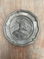 Tinnen bord van “Hagen von Tronje, Antiek en Kunst, Ophalen of Verzenden
