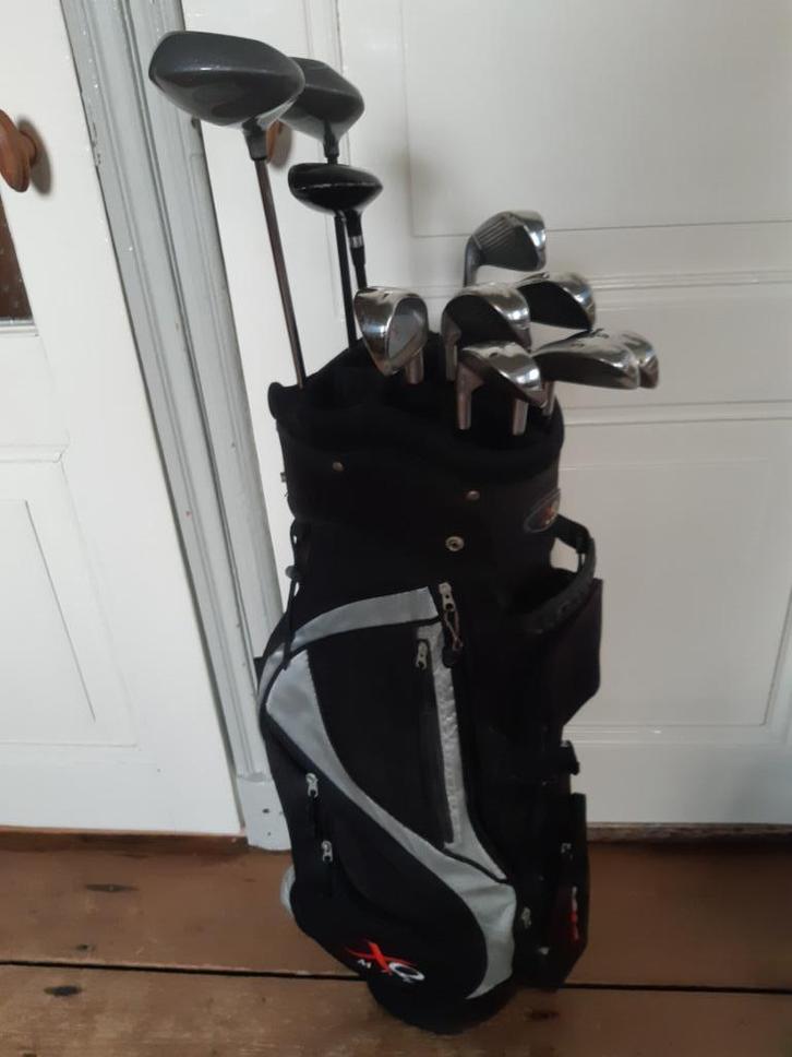 Golfset XQ 5tmPS. Putter Driver Wood3 Hybride 5 Tas van XQ, Sport en Fitness, Golf, Gebruikt, Set, Ophalen of Verzenden