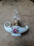 Antieke olielamp, Ophalen of Verzenden