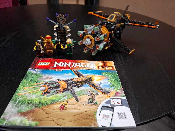 LEGO Ninjago 71736 - Boulder Blaster, Kinderen en Baby's, Speelgoed | Duplo en Lego, Gebruikt, Lego, Complete set, Ophalen of Verzenden