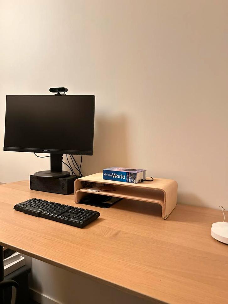 IKEA BEKANT Zit/Sta Bureau 160x80cm, Huis en Inrichting, Bureaus, Zo goed als nieuw, Stabureau, Elektrisch, Ophalen of Verzenden