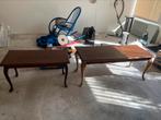 Vintage salontafels, serie van Queen Ann, Ophalen, Gebruikt, 50 tot 100 cm, Minder dan 50 cm