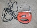 Decoupeerzaag Black and Decker met snoer, Doe-het-zelf en Verbouw, Gebruikt, Decoupeerzaag, Ophalen of Verzenden, Black&Decker