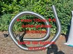 125mm RVS rookkanaal set voor houtkachel, Afvoer, Nieuw, Ophalen of Verzenden, Rvs